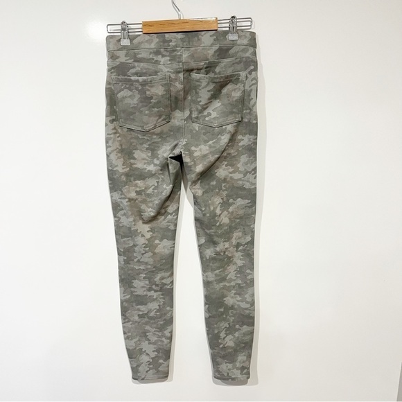 SPANX® Stone Wash Camo Ankle Jean-ish Leggings - Picture 3 of 13